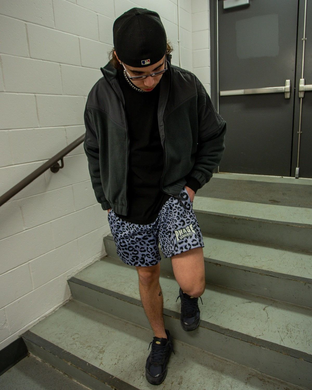 PHASE Garments Arctic Leopard Mesh Shorts Size M Size US 30 / EU 46 - 4 Thumbnail