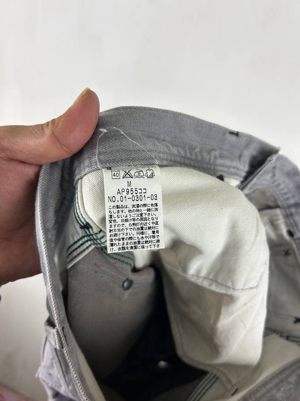 Japanese Brand × Johnbull John Bull 3 Quater Jeans / Gray jeans Capenter Style Size US 30 / EU 46 - 9 Thumbnail