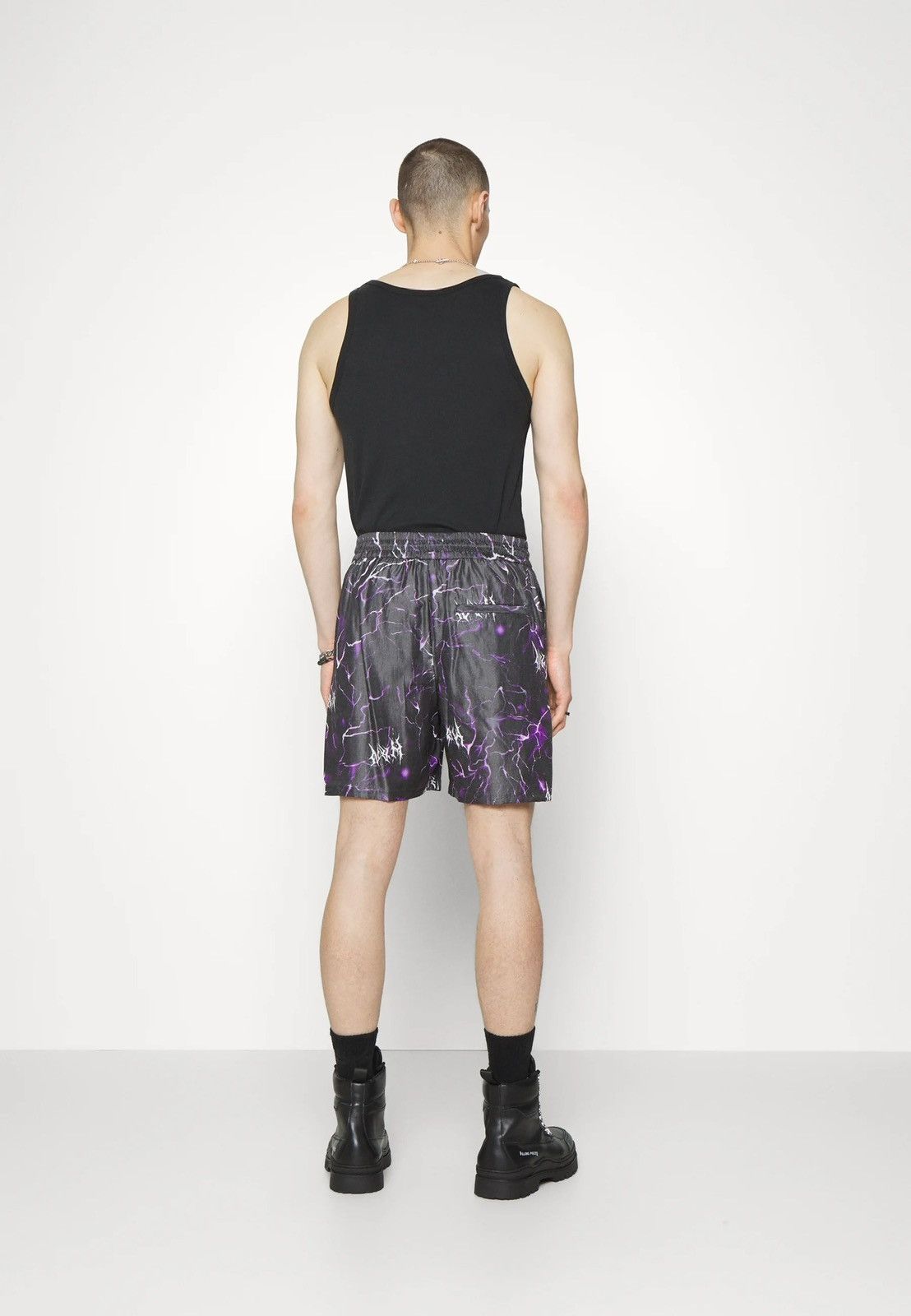 Han Kjobenhavn !DS! FW22 Han Kjobenhavn Purple Thunder Track Shorts Size US 34 / EU 50 - 5 Thumbnail