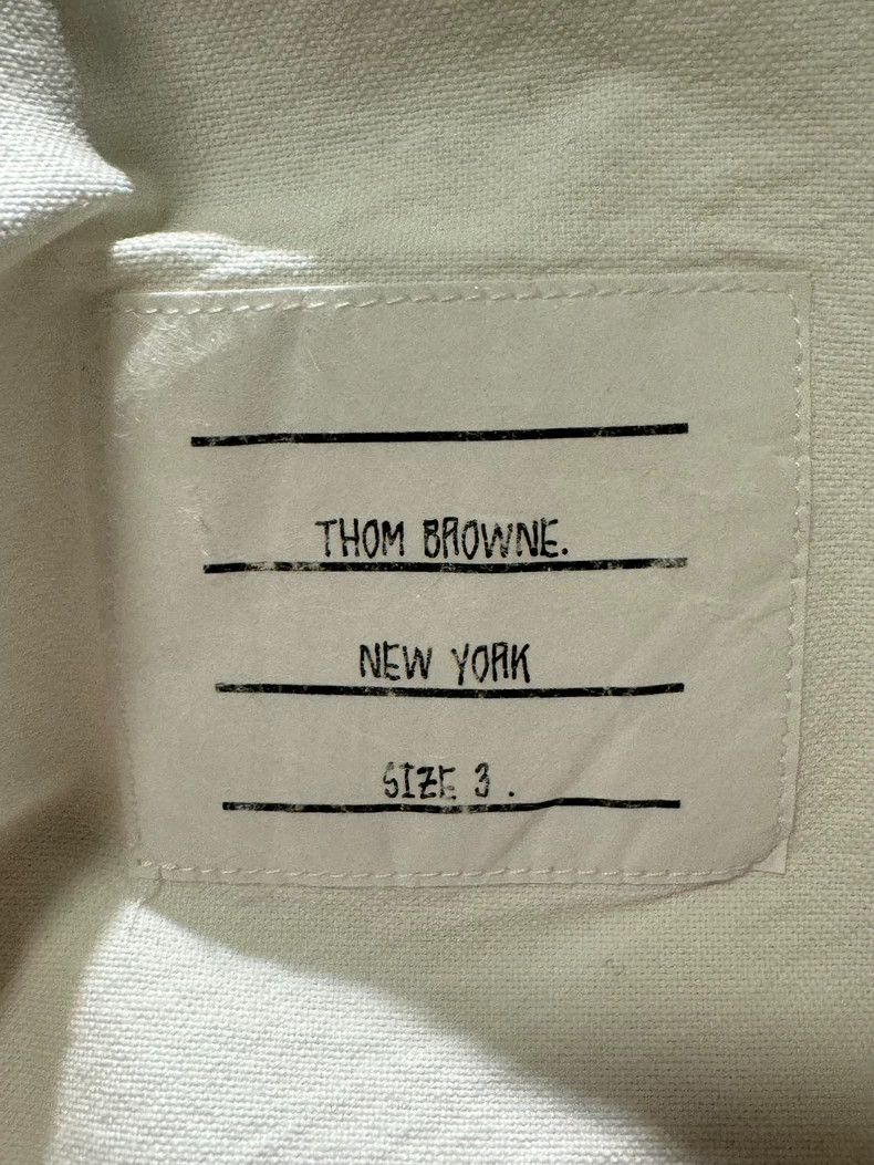 Thom Browne Thom Browne Striped shirt Size US L / EU 52-54 / 3 - 4 Thumbnail