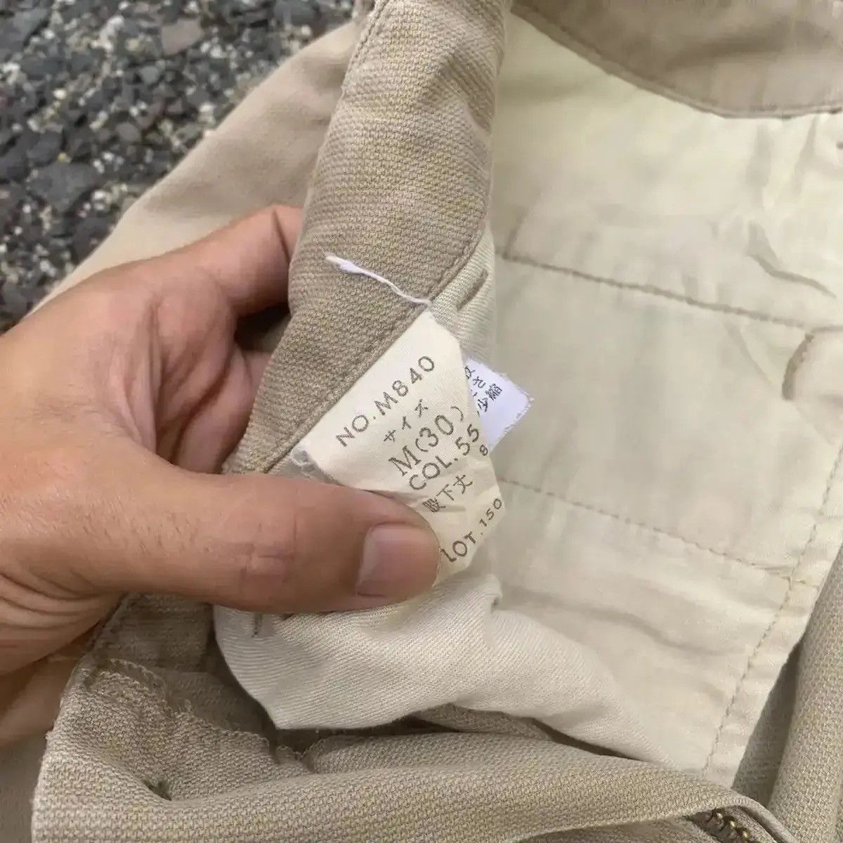 Surplus Research BLUE WAY x SURPLUS TROUSERS DISTRESSED KNEE UTILITY CARGO Size US 29 - 11 Thumbnail