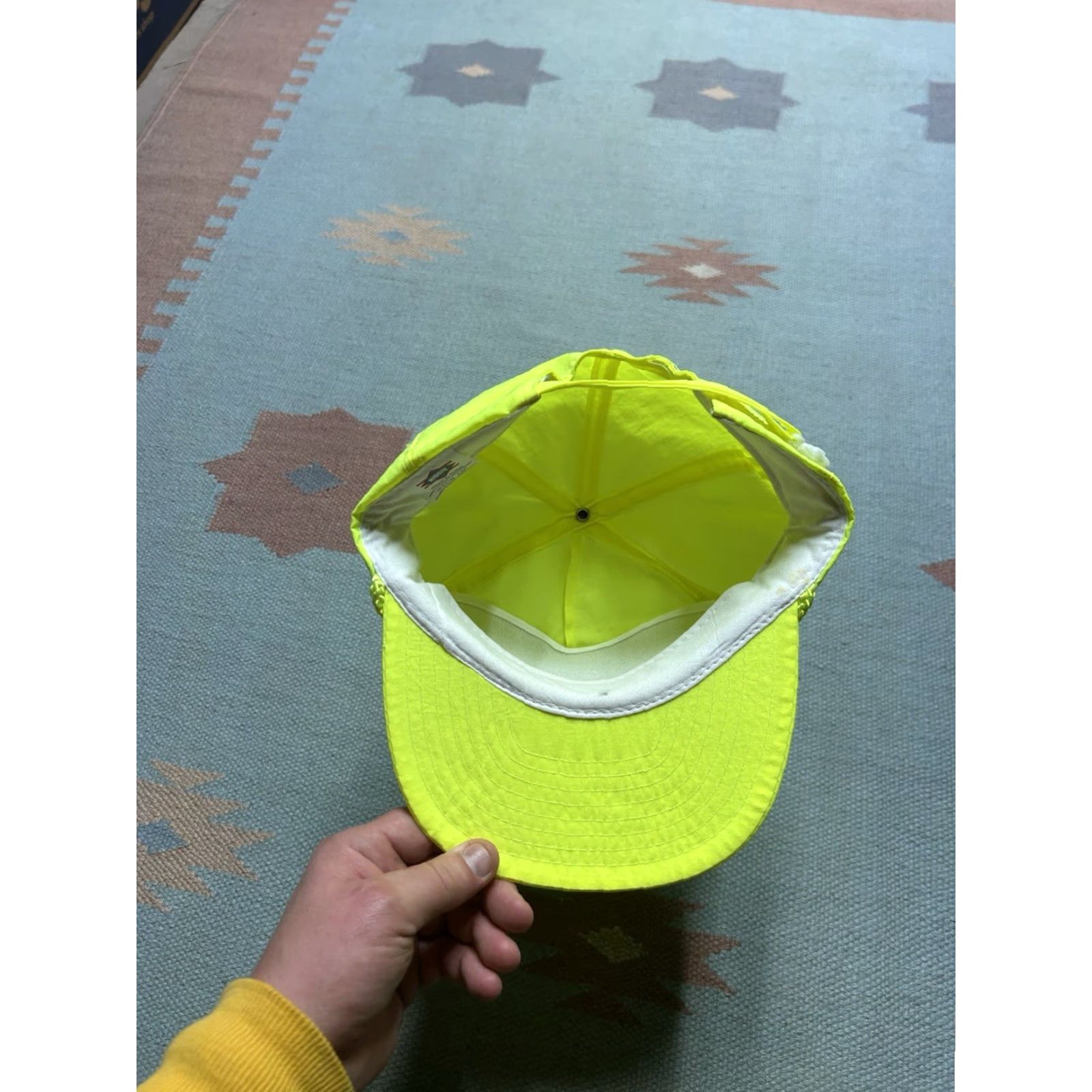Vintage VINTAGE Strapback Hat Cap The Rarely Herd Yellow Adjustable Snapback Men Music Accessories Size ONE SIZE - 6 Thumbnail