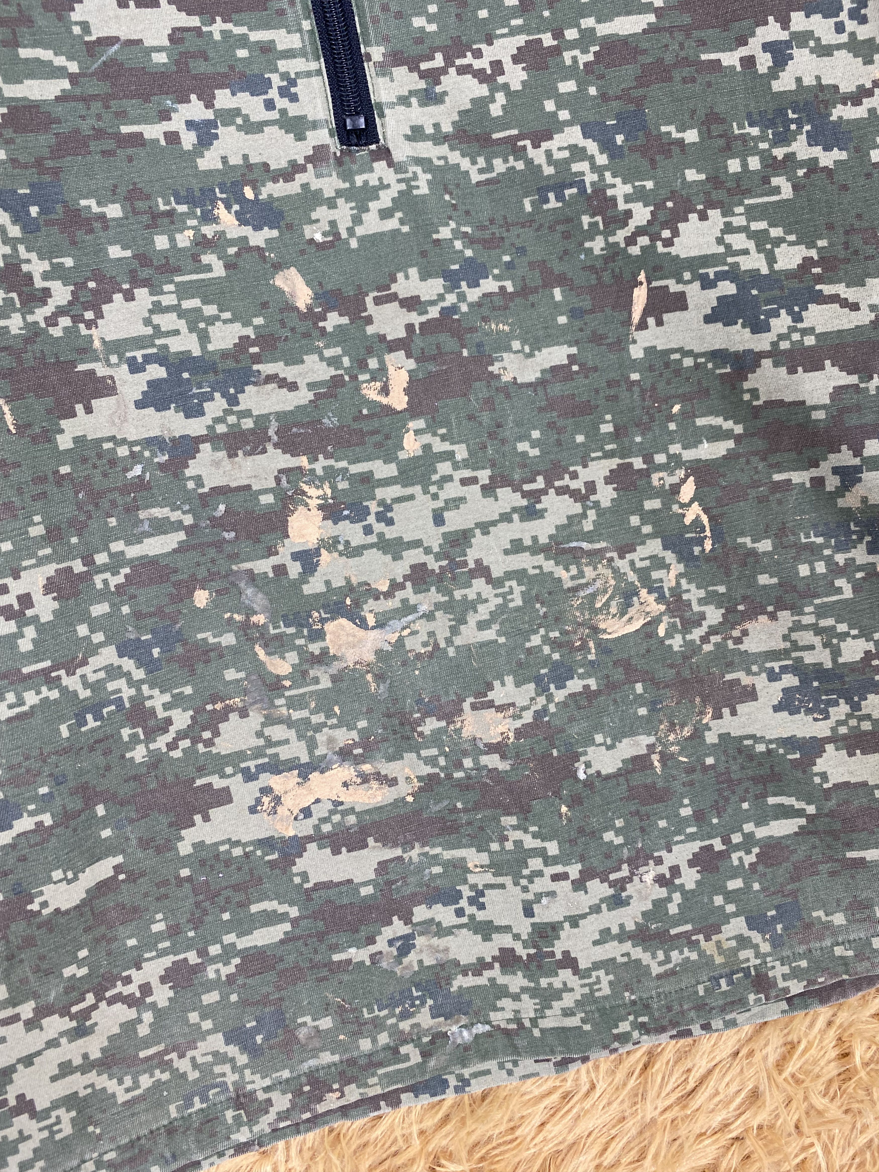 Vintage Vintage Union Made Halfzipper Camouflage Jacket PJ2508 Size US M / EU 48-50 / 2 - 4 Thumbnail