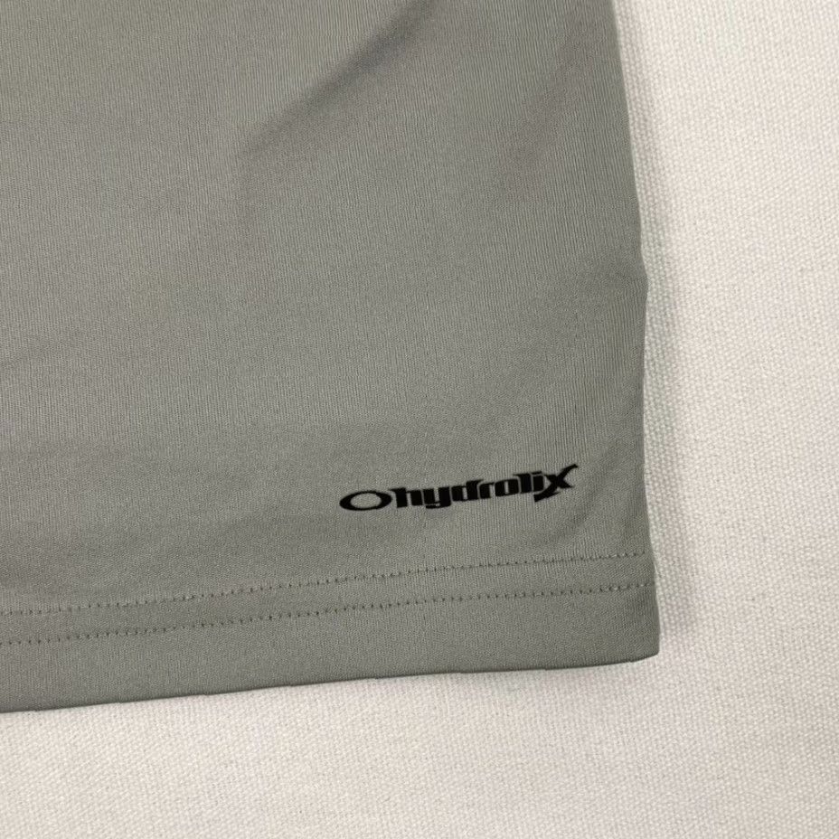 Oakley Oakley Polo Shirt Mens L Gray Hydrolix Active Performance Golf Casual Sports Logo Short Sleeve Regular Fit Polo Men Size US L / EU 52-54 / 3 - 6 Thumbnail