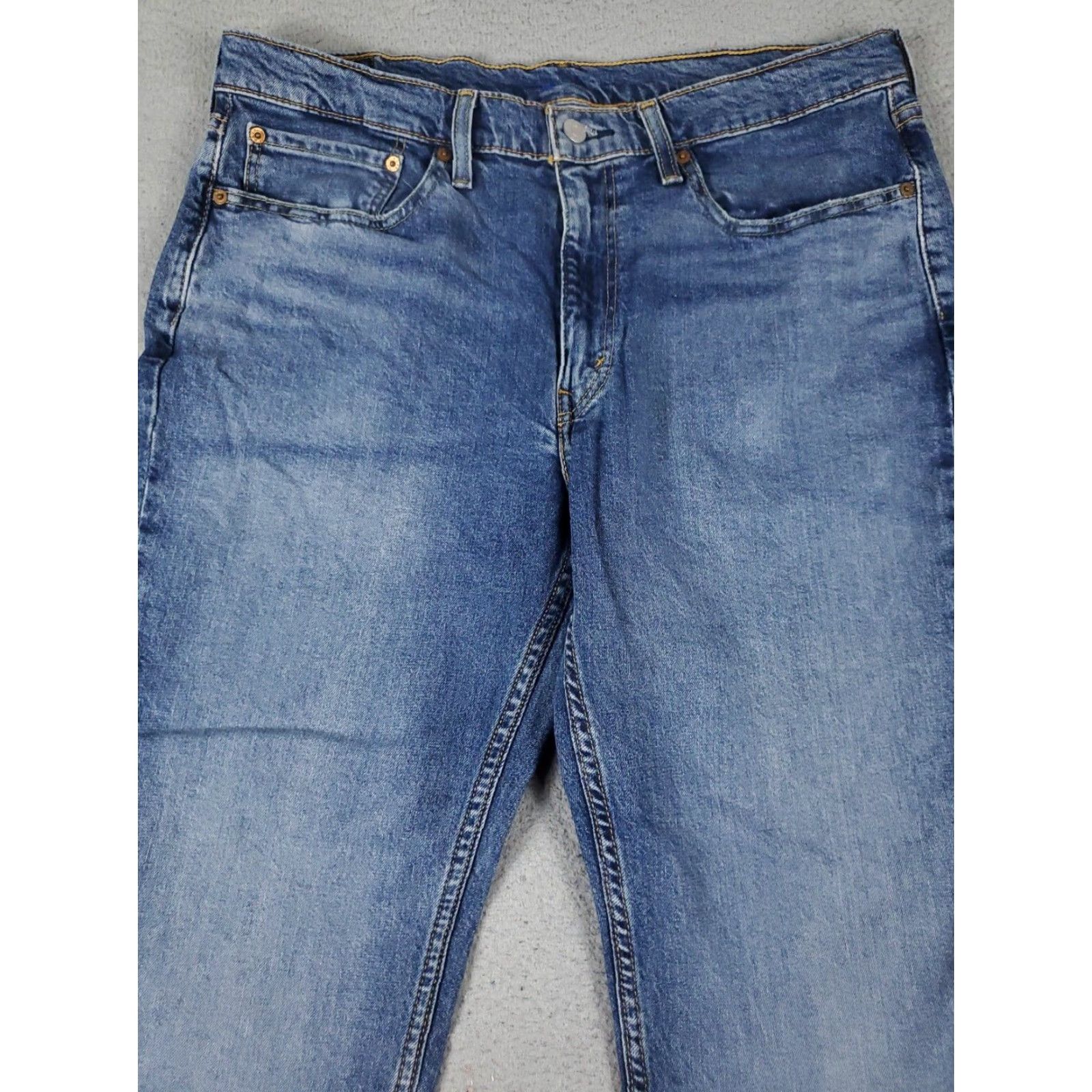 Levi's Mens Levis Jeans 36x30 Extra Large Straight Leg Blue Casual Denim Pants Size US 36 / EU 52 - 2 Thumbnail