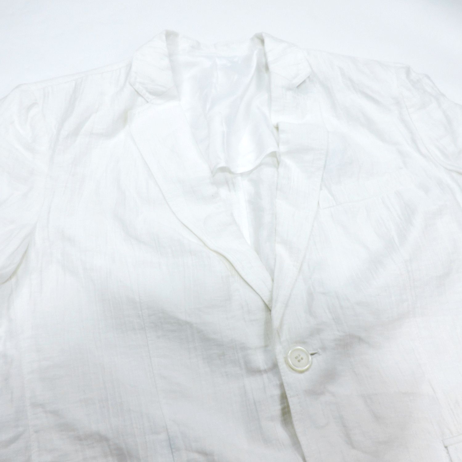 Japanese Brand A.POLE STORY WHITE BLAZER Size 40R - 10 Thumbnail