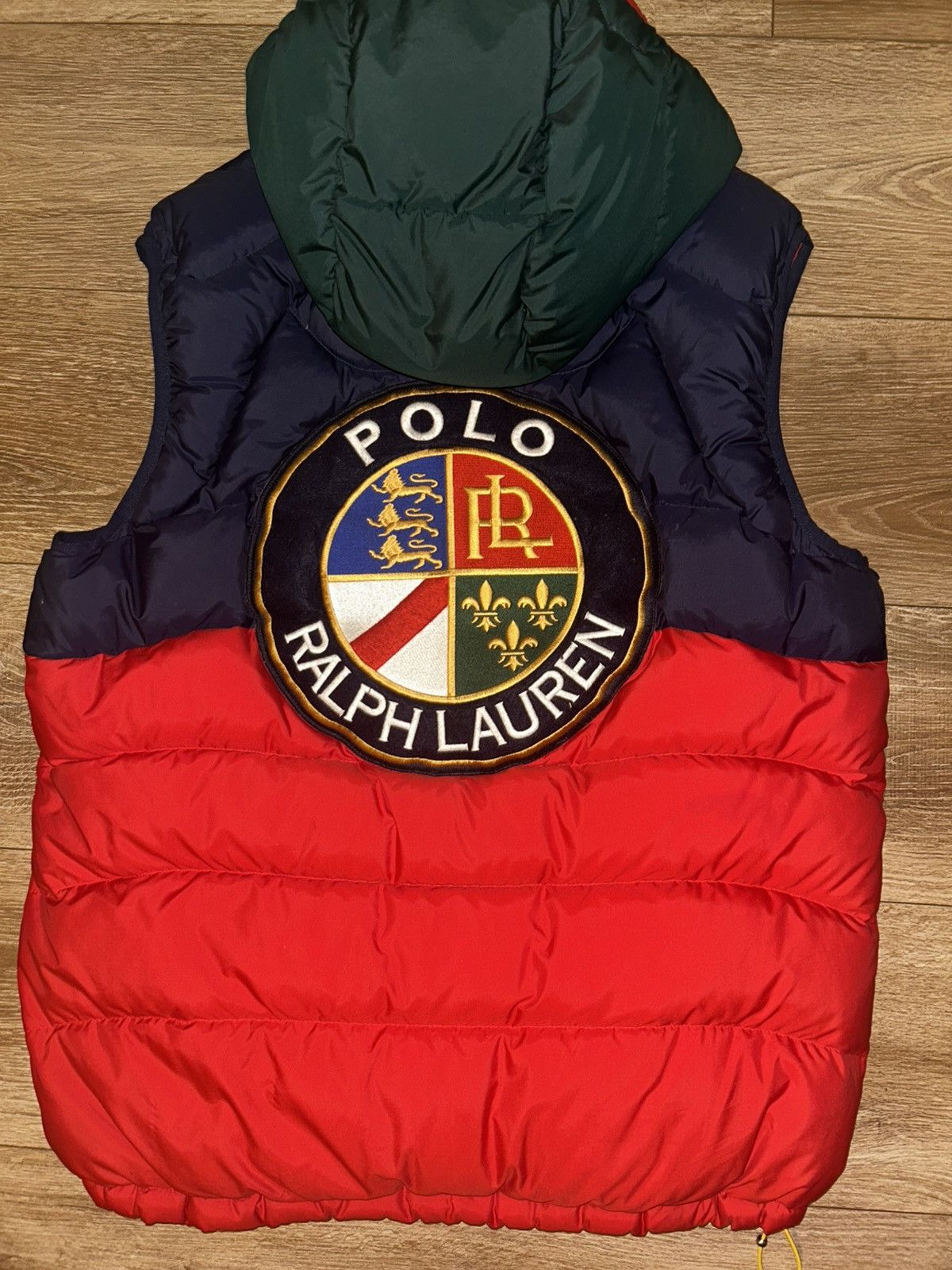 Polo Ralph Lauren Polo Ralph Lauren Big CrestCookie Patch Hooded Pullover vest Size US M / EU 48-50 / 2 - 1 Thumbnail