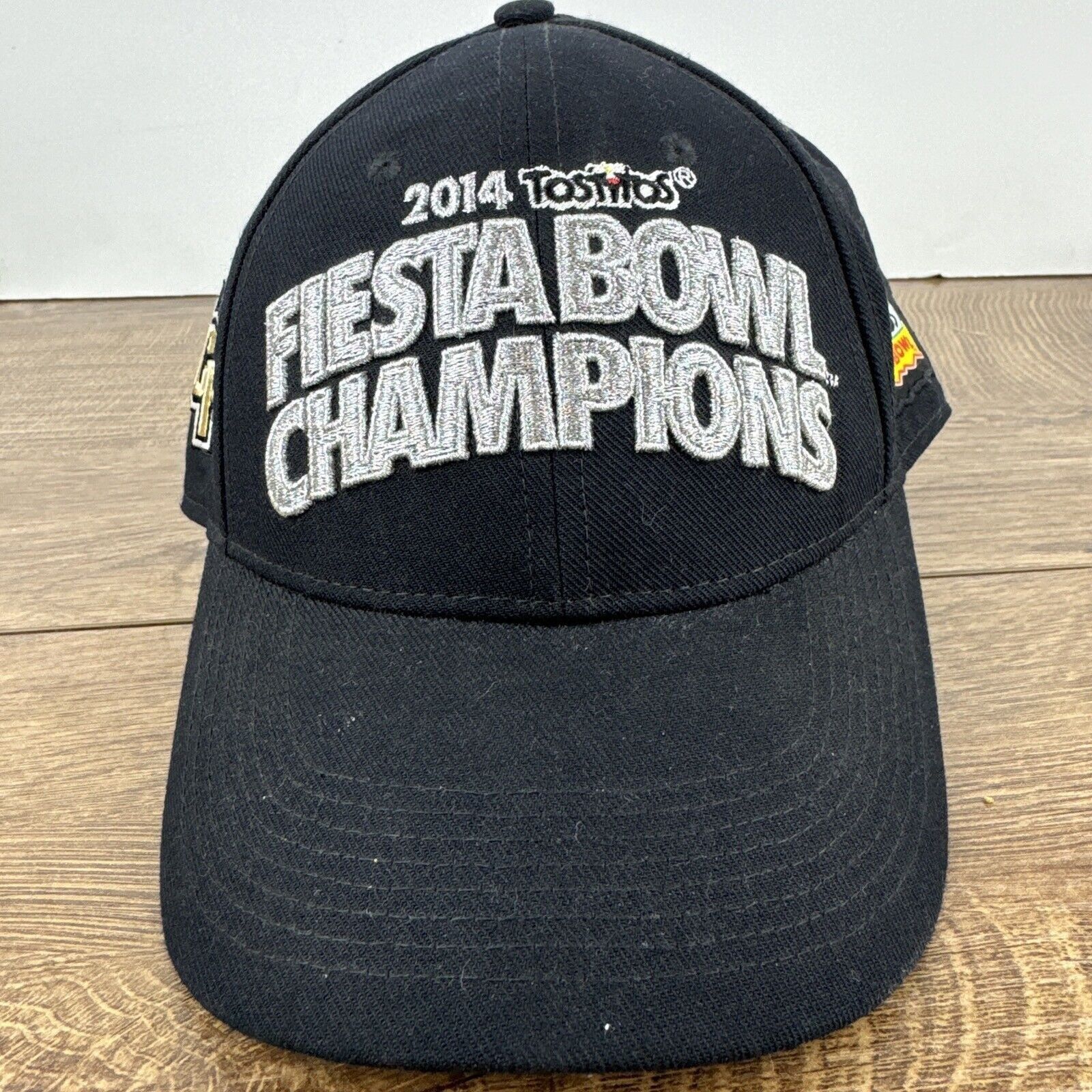 Nike UCF Knights Hat Fiesta Bowl Champions Black Hat Adjustable A Size ONE SIZE - 6 Thumbnail