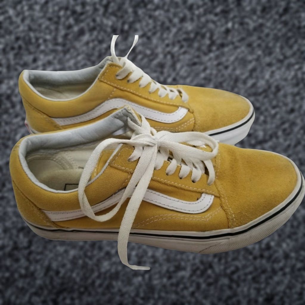 Vans VANS Oldskool Unisex Shoes Skate Sneaker Mustard Yellow Men’s Size 4.5 Women’s 6 Mens Womens Size US 4.5 / IT 34.5 - 1 Thumbnail
