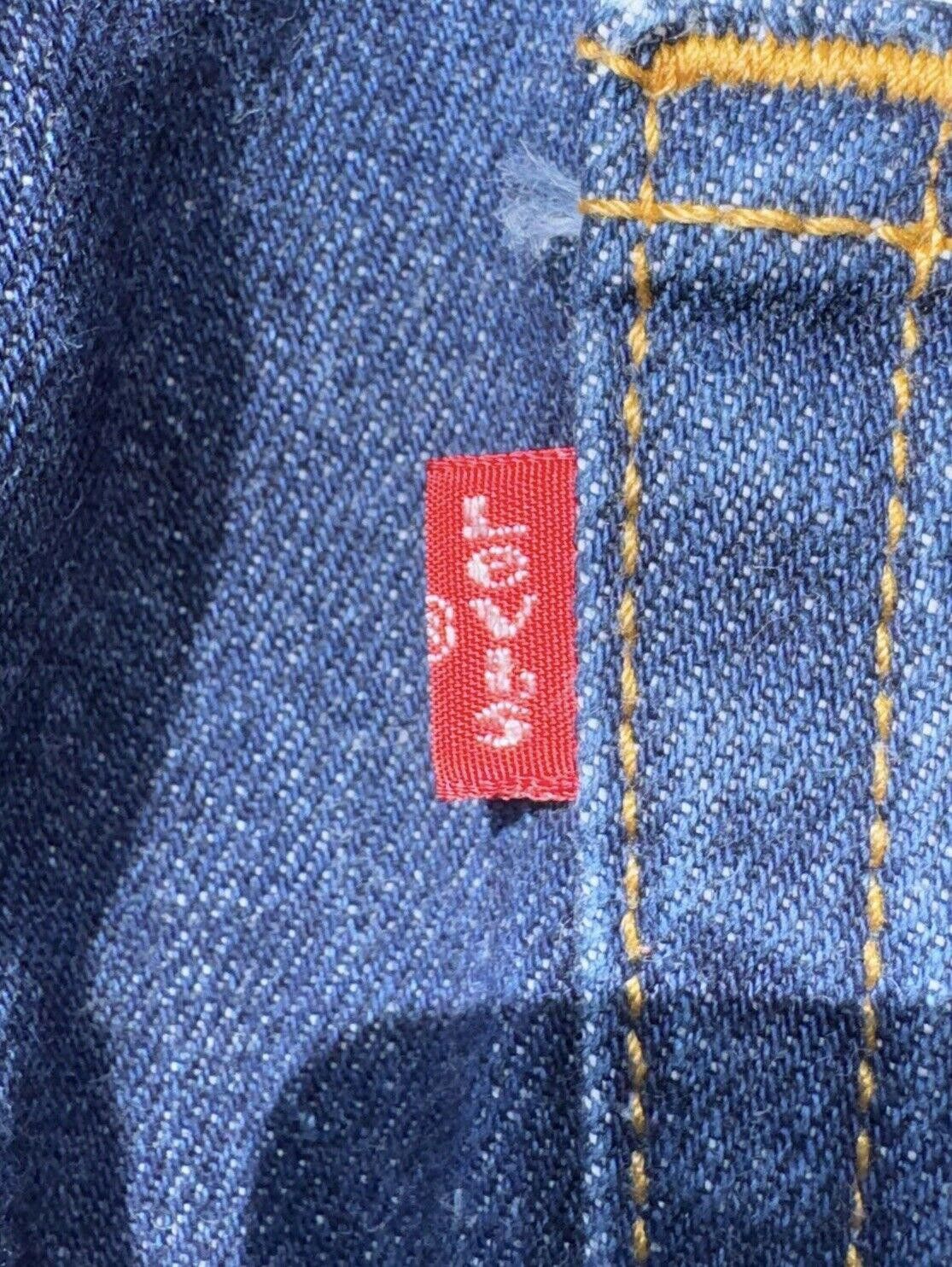 Levi's Vintage Levis 501 Straight Leg 5 Pocket Denim Jeans 34x30 Size US 34 / EU 50 - 7 Thumbnail