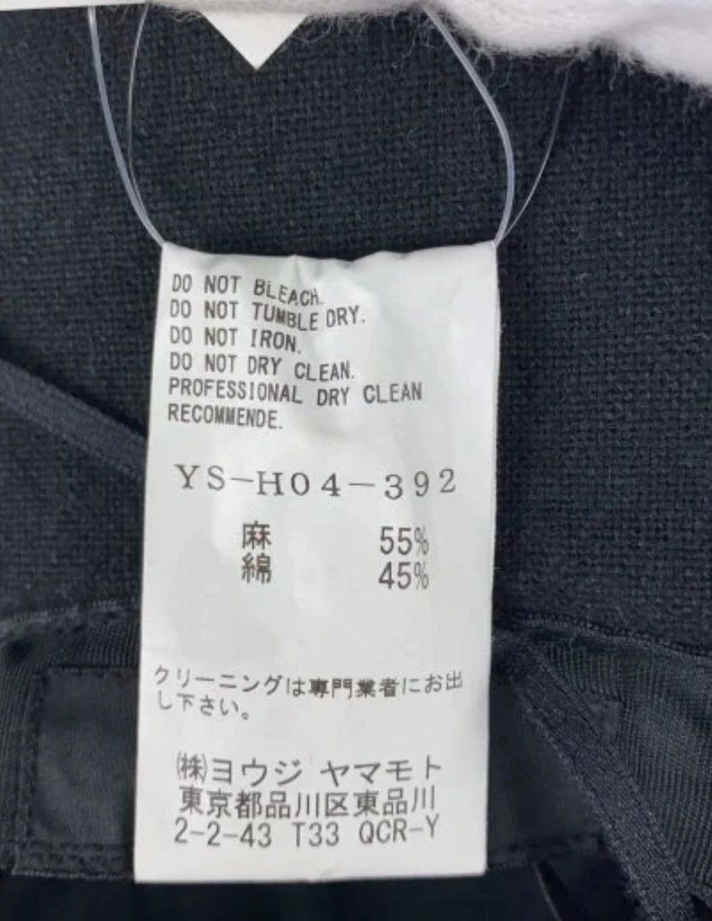 Y's Y's Black linen hat Size ONE SIZE - 6 Thumbnail