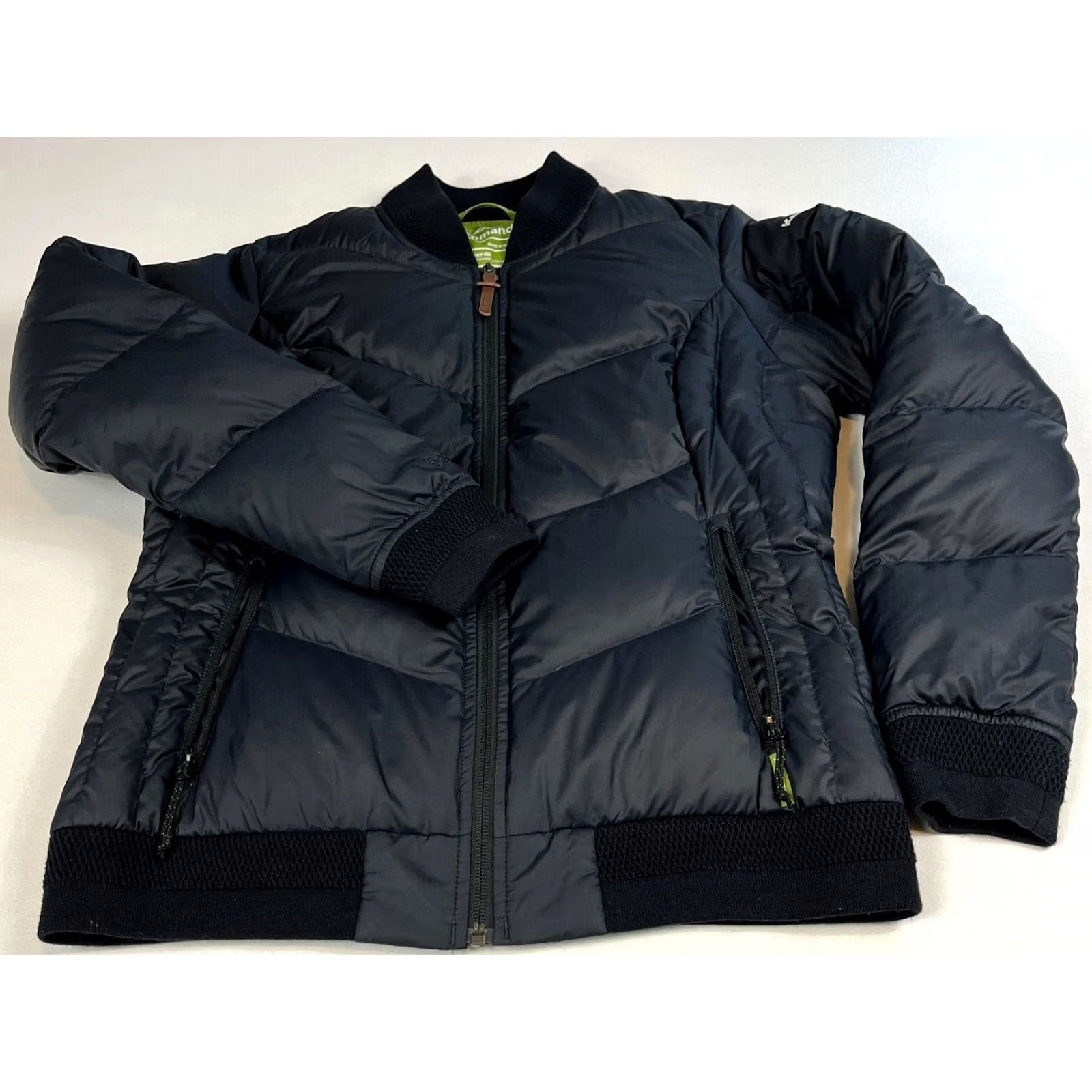 Kathmandu VINTAGE Kathmandu Women's Down Bomber Jacket Sz 8 Black Quilted Fall Winter Cozy Casual Mens? Size M / US 6-8 / IT 42-44 - 4 Thumbnail