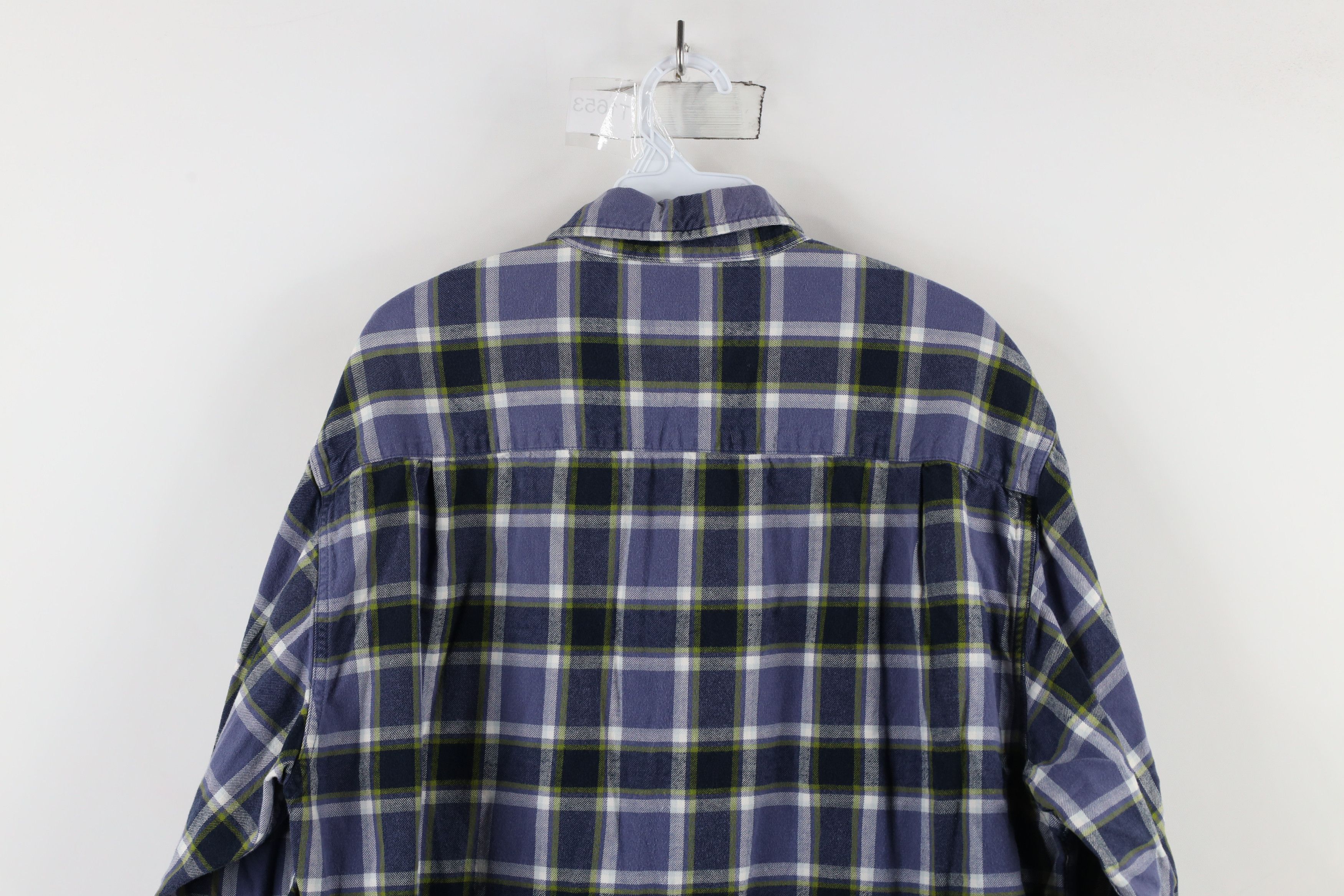 Eddie Bauer × Vintage Vintage 90s Eddie Bauer Collared Button Down Shirt Plaid Size US M / EU 48-50 / 2 - 9 Thumbnail