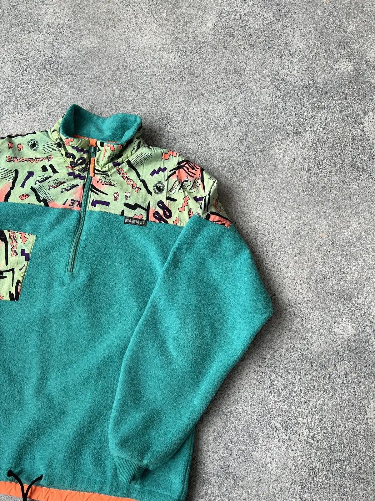 Mammut × Vintage Vintage Mammut fleece zip sweatshirt 90s style Size US M / EU 48-50 / 2 - 4 Thumbnail