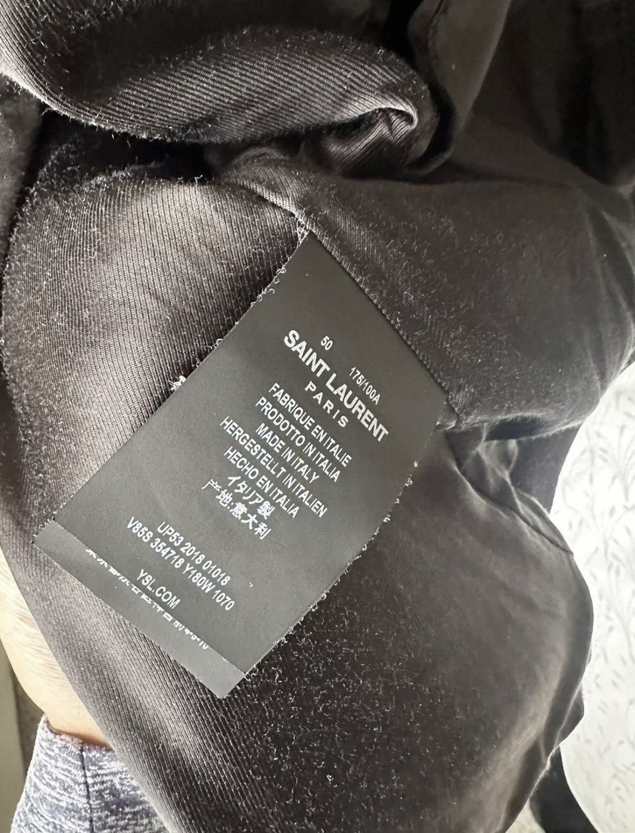 Saint Laurent Paris Saint Laurent teddy size 50 Size US M / EU 48-50 / 2 - 3 Thumbnail