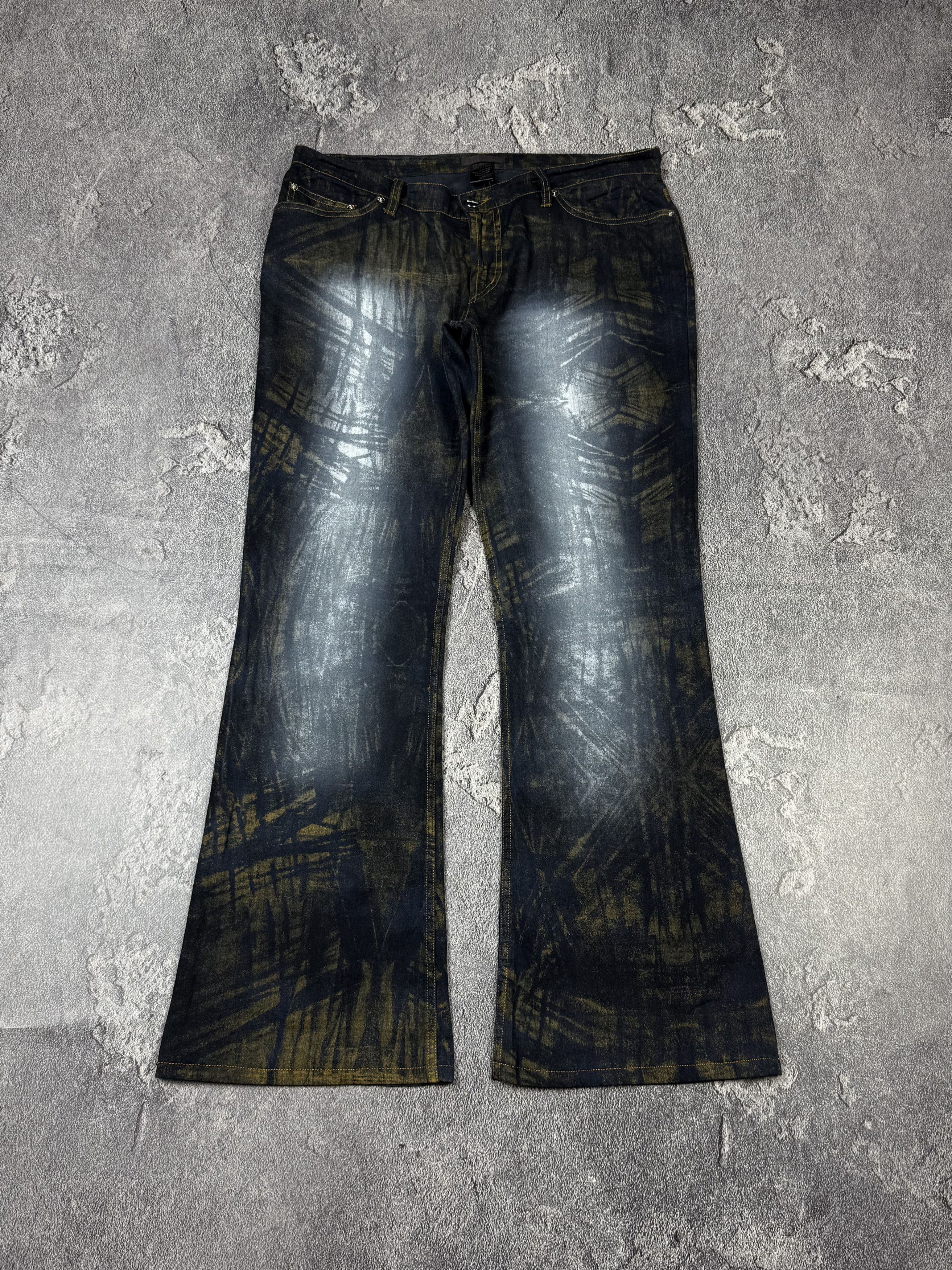 Custo Barcelona Y2K Custo Barcelona Flared Bootcut Lightweight Pants Size 31" - 5 Thumbnail