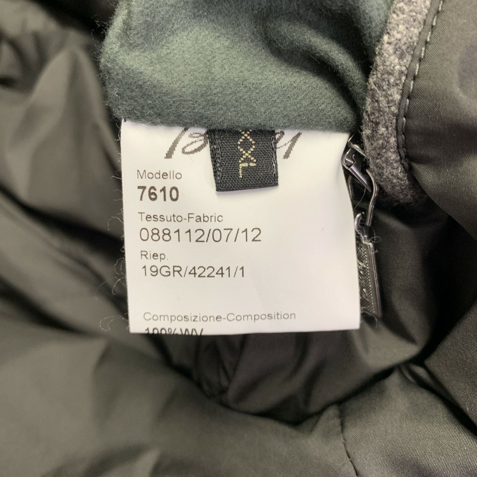 Brioni BRIONI Size XXL Grey Wool Double Breasted Coat Size US XXL / EU 58 / 5 - 5 Thumbnail