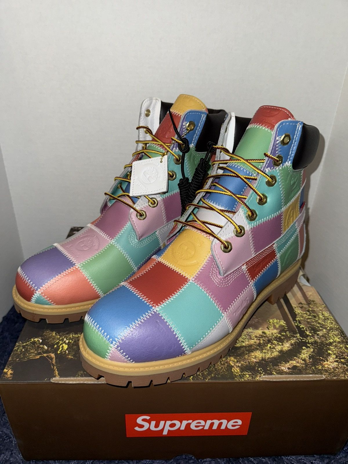Supreme × Timberland Supreme X Timberland 6” Premium Waterproof Boot Size US 10.5 / EU 43-44 - 9 Thumbnail