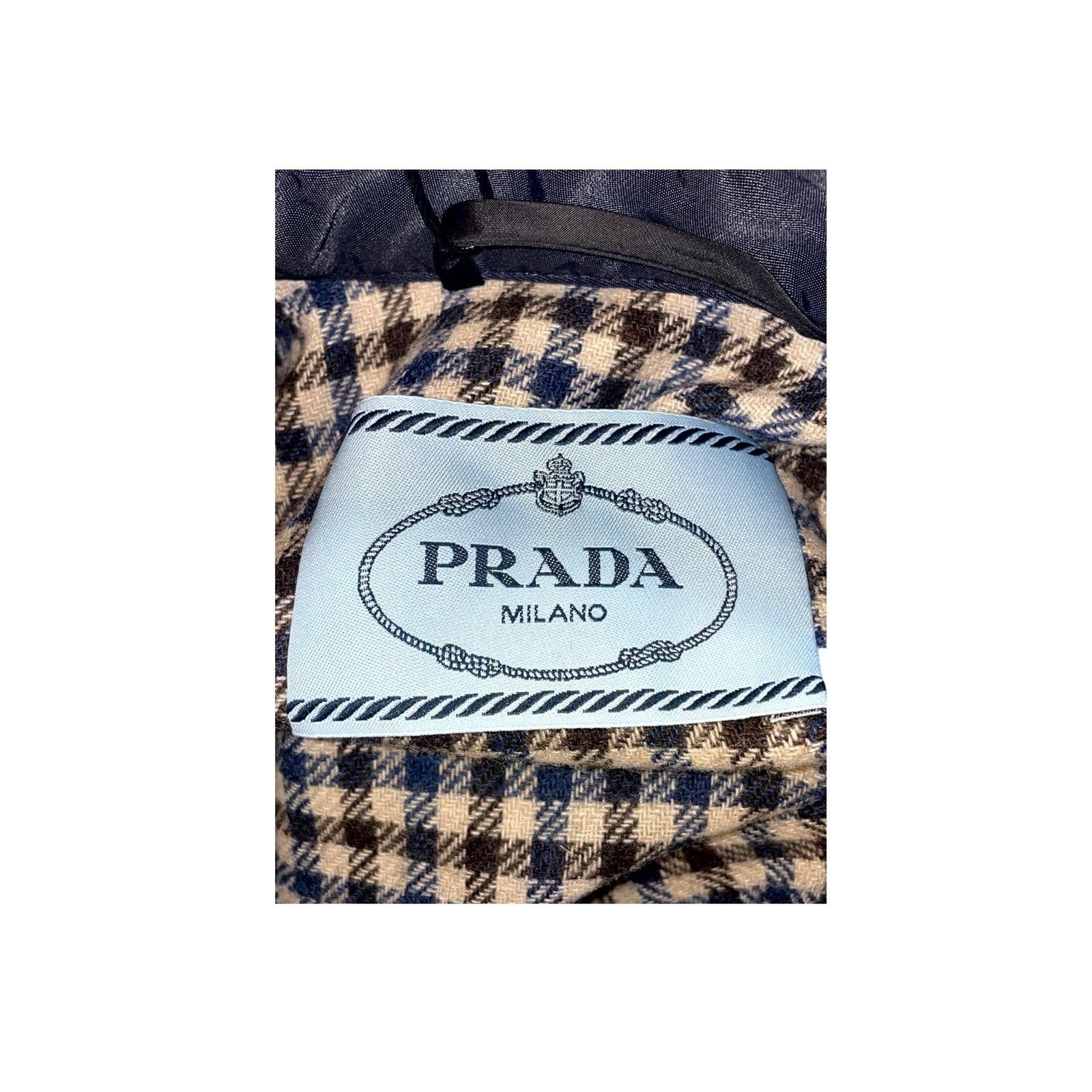 Prada Prada Nylon Navy Puffer Jacket Size US L / EU 52-54 / 3 - 3 Thumbnail