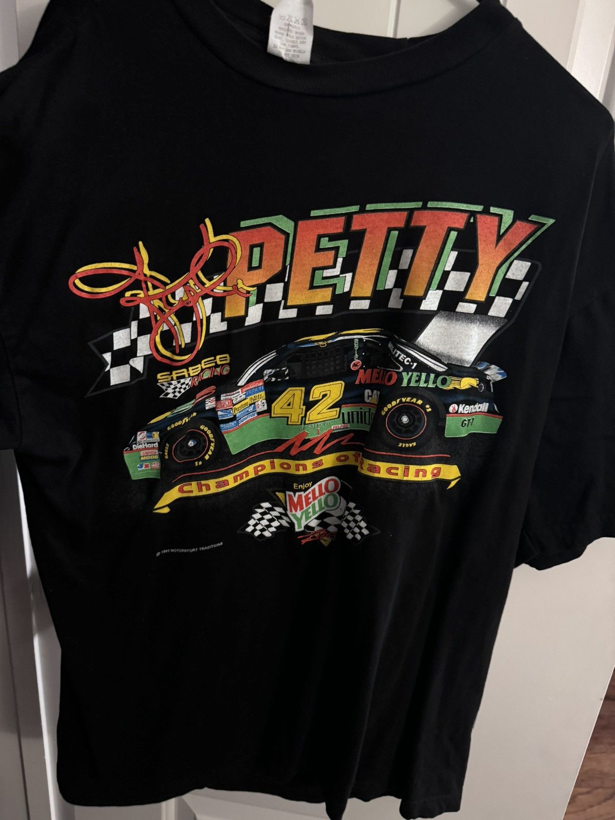 NASCAR × Vintage kyle petty #42 tshirt Size US L / EU 52-54 / 3 - 1 Thumbnail