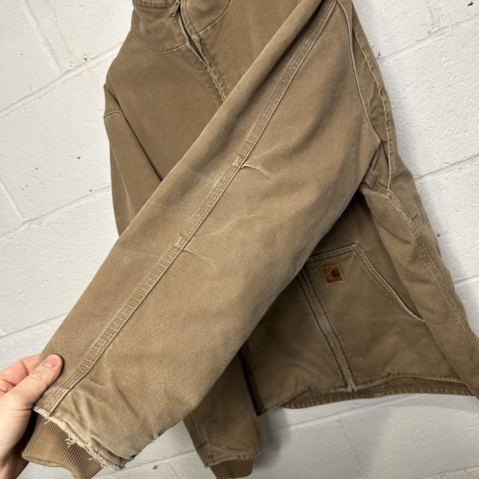Carhartt Vintage Carhartt Sherpa-Lined Muskegon “Frontier Brown” Size US L / EU 52-54 / 3 - 6 Thumbnail