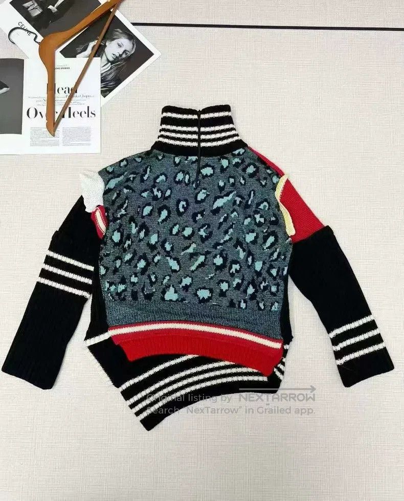 Balenciaga Deconstructed Irregular Knit Sweater