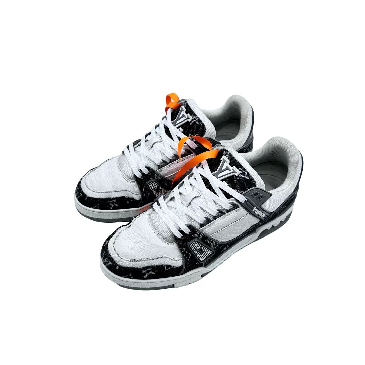 Louis Vuitton LV Gray Denim Trainer Size 41.5 Size US 8.5 / EU 41-42 - 1 Thumbnail