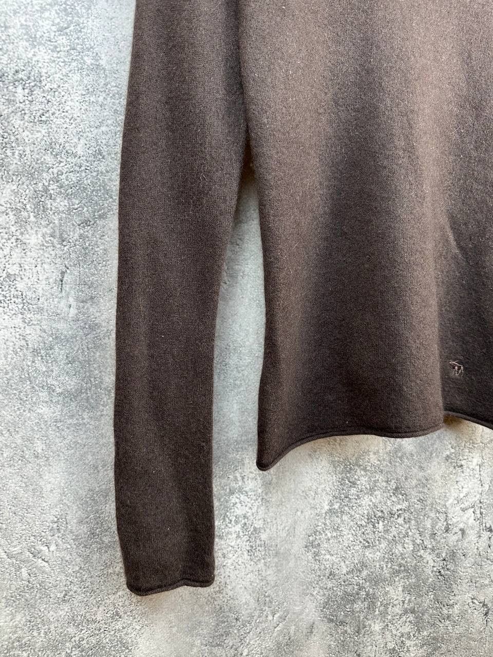 Abercrombie & Fitch Ezra x Abercrombie Fitch Cashmere Scoop Neck Knit Sweater Size L / US 10 / IT 46 - 6 Thumbnail