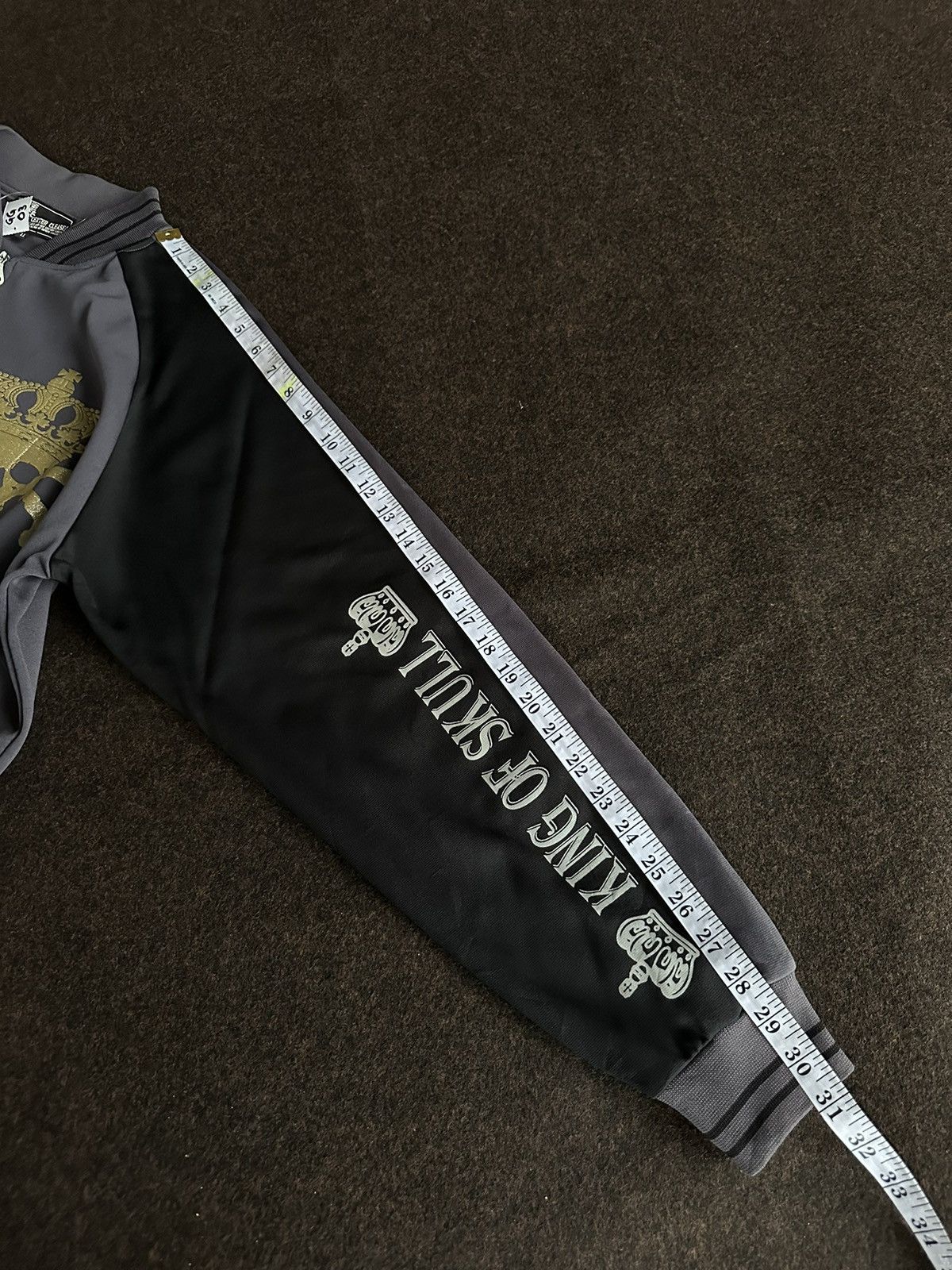 Yasuyuki Ishii King Of Skulls Big Logo Zipper Track Jacket Z91 Size US L / EU 52-54 / 3 - 11 Thumbnail
