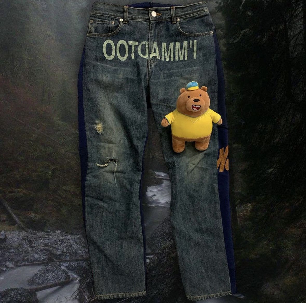Undercover Undercover “immadtoo” hybrid denim Size US 30 / EU 46 - 1 Thumbnail