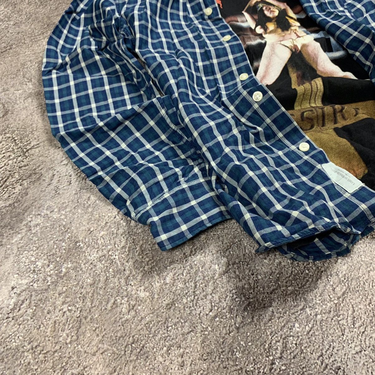 Vintage Vintage 90s Checkered Shirt Graphic Print Grunge Streetwear Size US S / EU 44-46 / 1 - 2 Thumbnail
