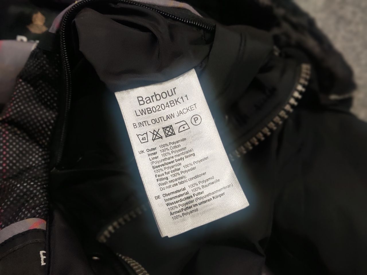 Barbour Barbour International outlaw waterproof Zip Fur Parka Jacket Size M / US 6-8 / IT 42-44 - 20 Thumbnail