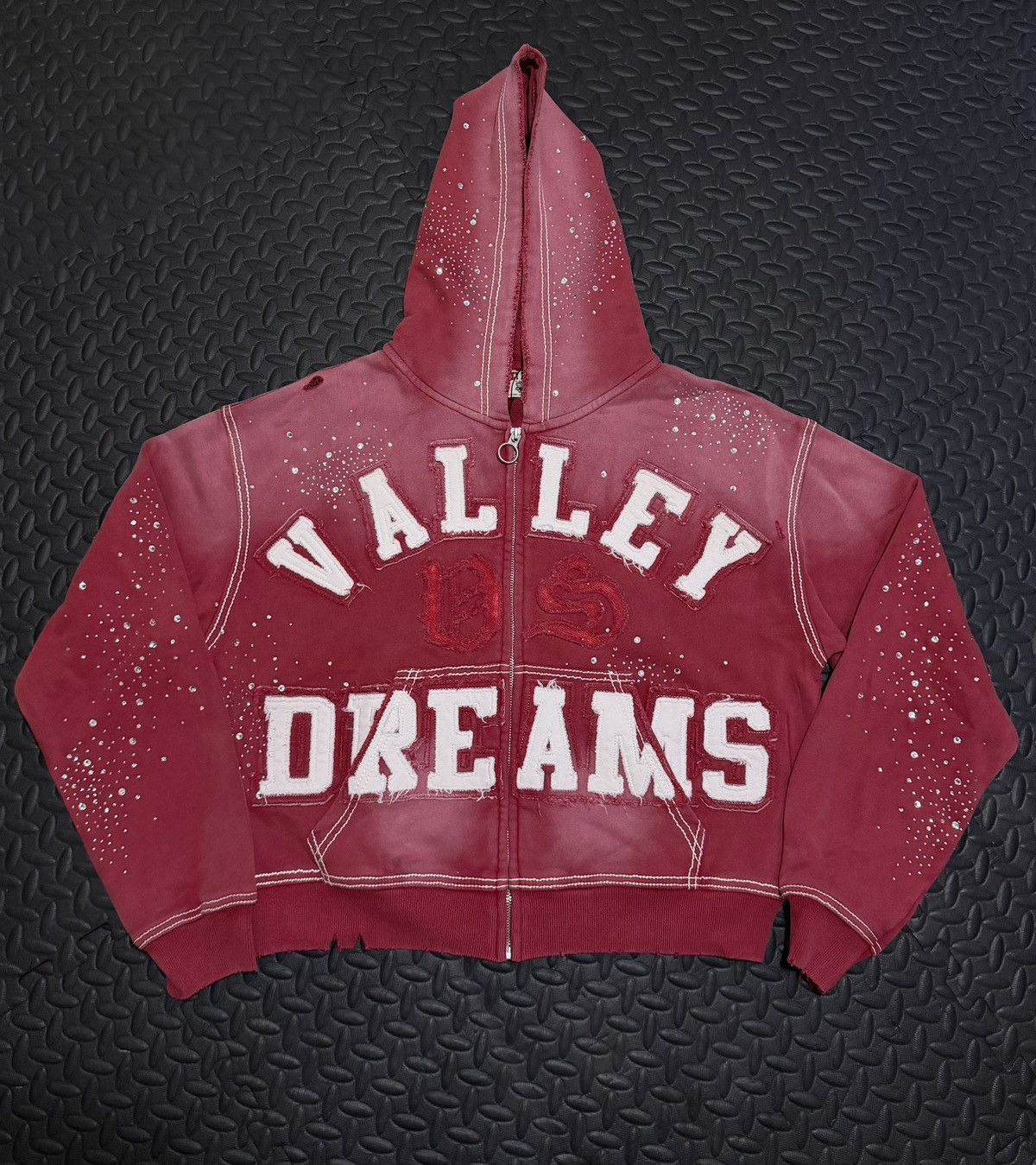 Vale Vale Forever Classico Ruby Zip Up Hoodie RARE Size US XL / EU 56 / 4 - 1 Thumbnail