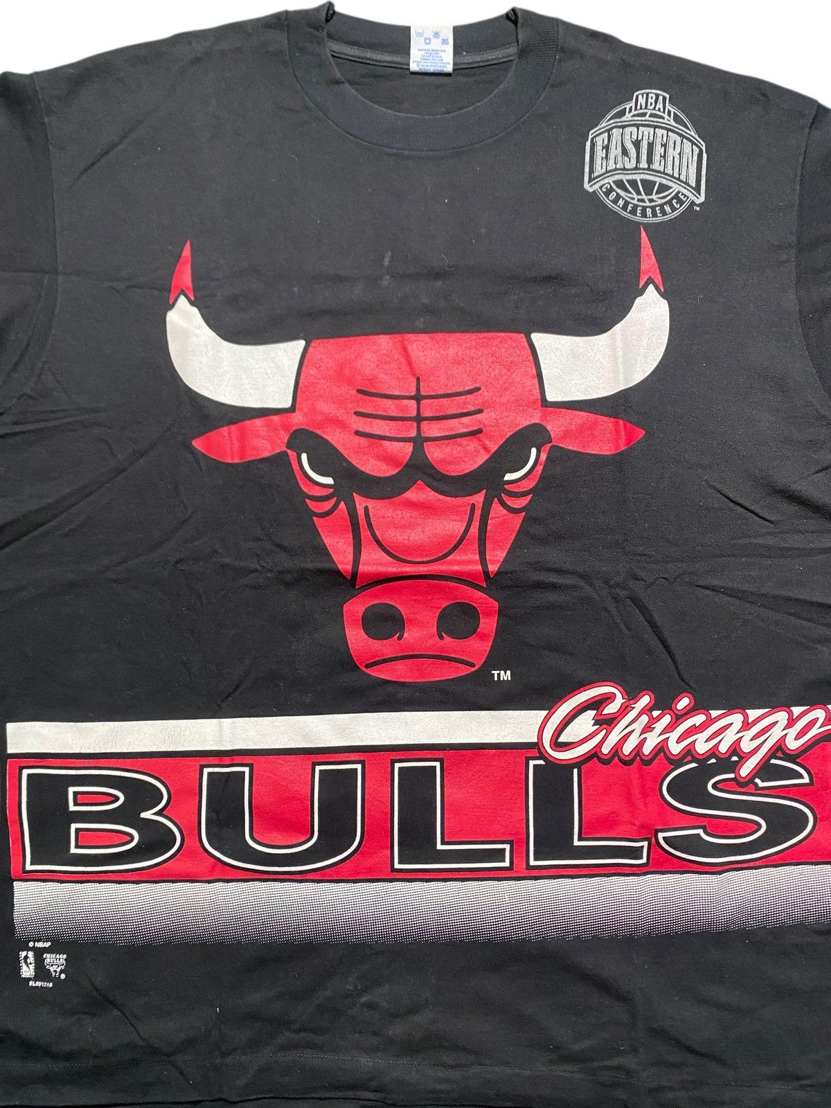 Salem Sportswear VINTAGE CHICAGO BULLS SALEM TSHIRT 90s NBA Size US XXL / EU 58 / 5 - 8 Thumbnail