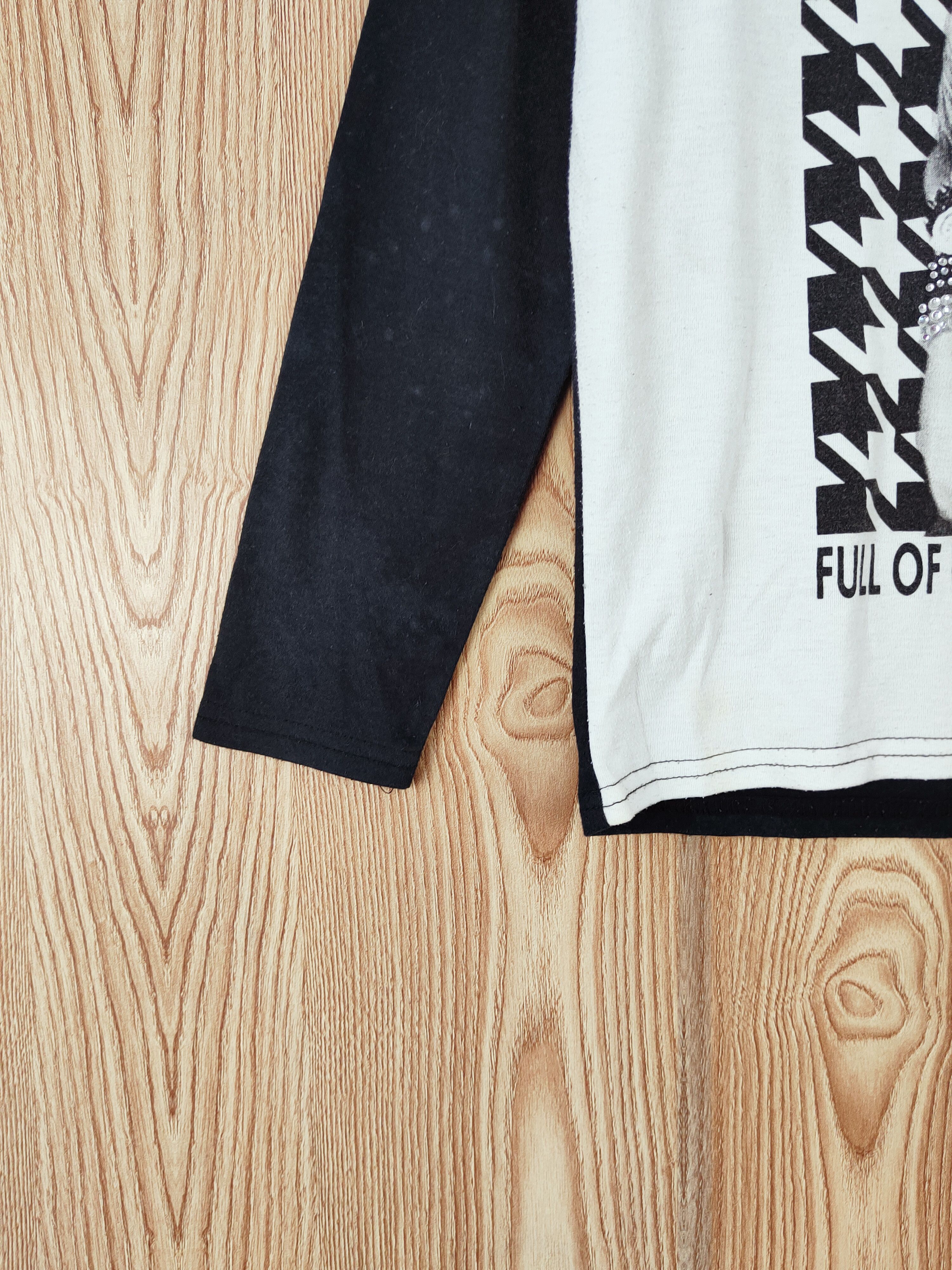 Japanese Brand × Vintage Sky Bomber Mini Black White Long Sleeve T-shirts Size S / US 4 / IT 40 - 7 Thumbnail