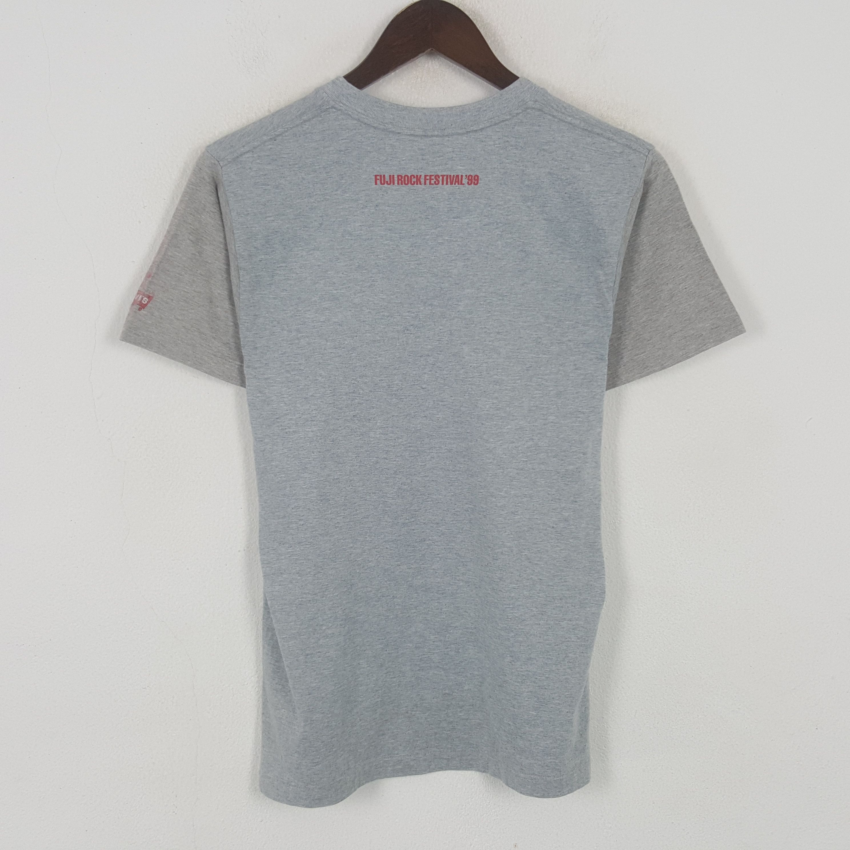 Band Tees Vintage Levis x Fuji Rock Festival 1999 Tshirt Size US S / EU 44-46 / 1 - 3 Thumbnail