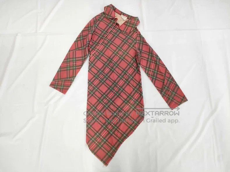 Comme des Garcons Comme Des Garcons Plaid Twist Drunkard Top Size XS / US 0-2 / IT 36-38 - 6 Thumbnail