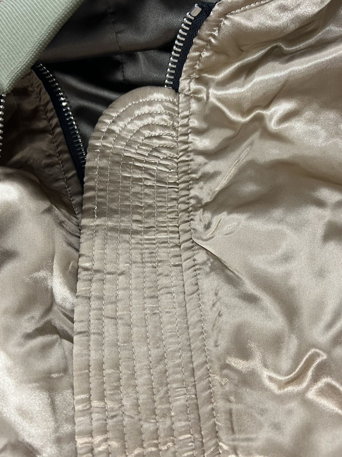 Arno De France Brand New 2017 ARNODEFRANCE Reversible Silk Bomber Jacket Size US L / EU 52-54 / 3 - 11 Thumbnail
