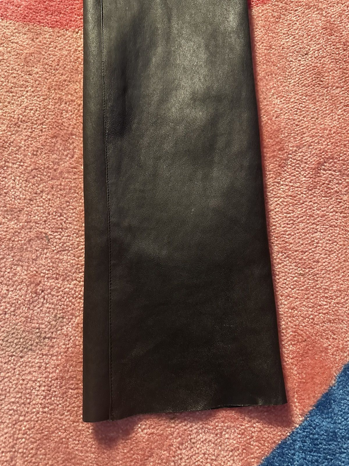 1017 ALYX 9SM × Alyx 1017 Alyx 9SM Black Buckle Leather Pants Size US 34 / EU 50 - 7 Thumbnail