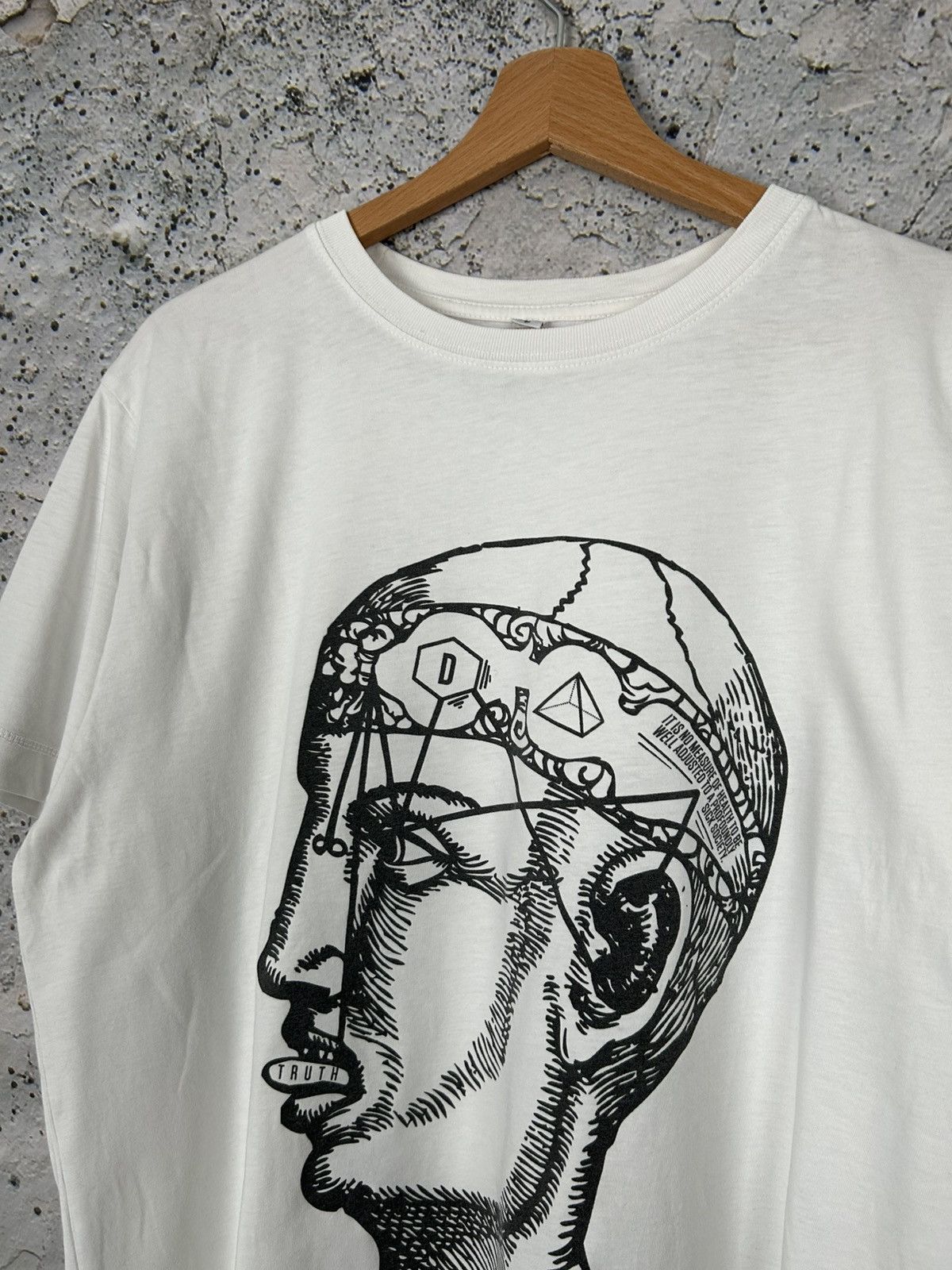 Vintage Vintage Graphic Tee Avant-garde Grunge Rock Punk Metal Size US L / EU 52-54 / 3 - 3 Thumbnail