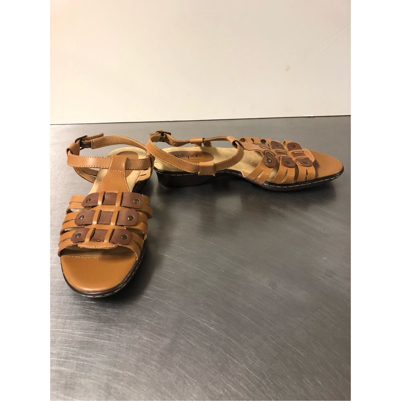 Other Softspots Pillowtop Technology Women’s Leather Brown and Tan Size US 9 / IT 39 - 3 Thumbnail