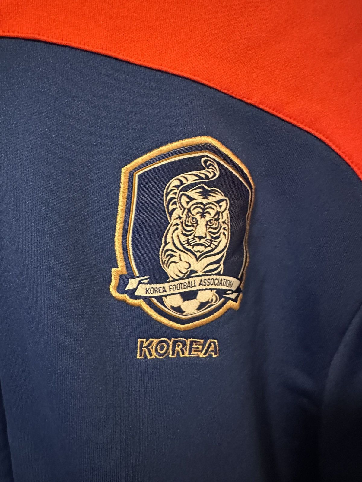 Nike 2008-09 South Korea Nike S/S Track Jacket Size US L / EU 52-54 / 3 - 3 Thumbnail