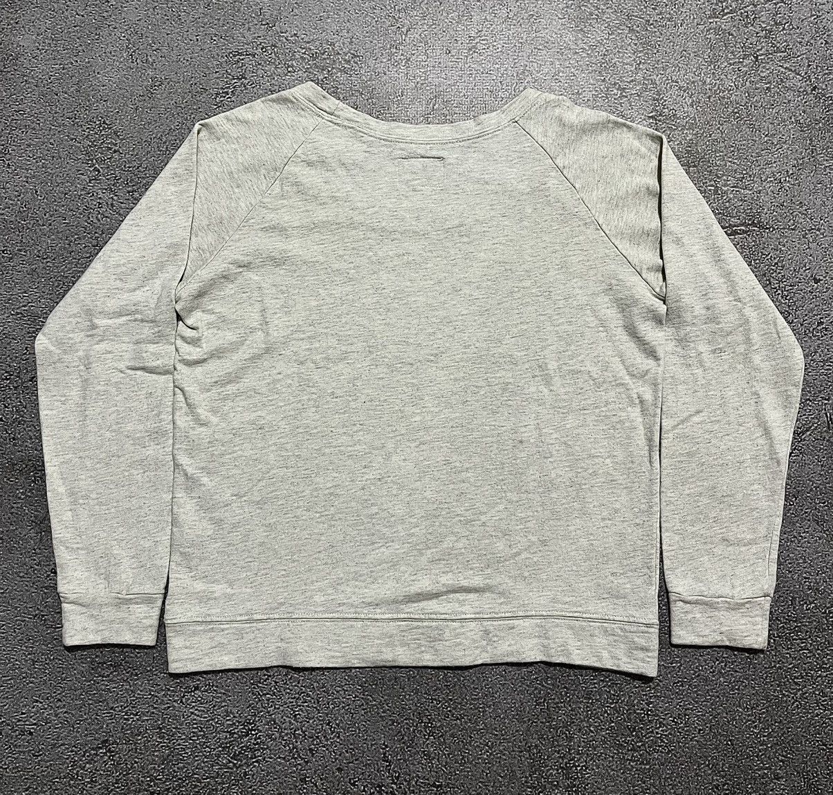 Vintage Stussy Crewneck 80 Logo Soft Grey