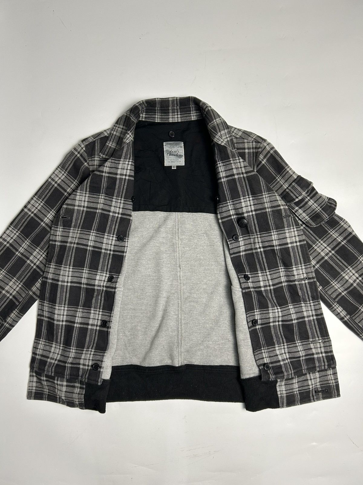 Japanese Brand LOUIS CHAVLON PLAID CHECKERED DOUBLE BREAST JACKET Size US L / EU 52-54 / 3 - 3 Thumbnail