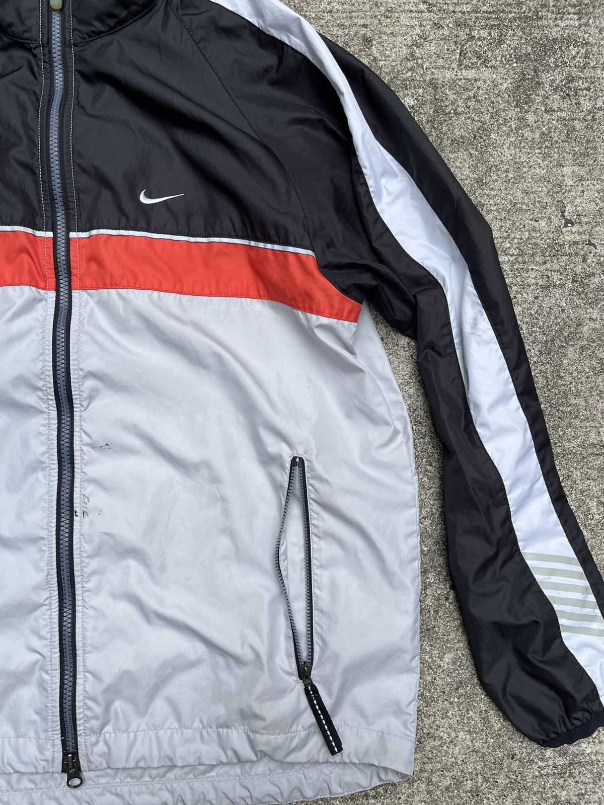 Nike × Vintage Y2K Nike Running Windbreaker Size US S / EU 44-46 / 1 - 5 Thumbnail