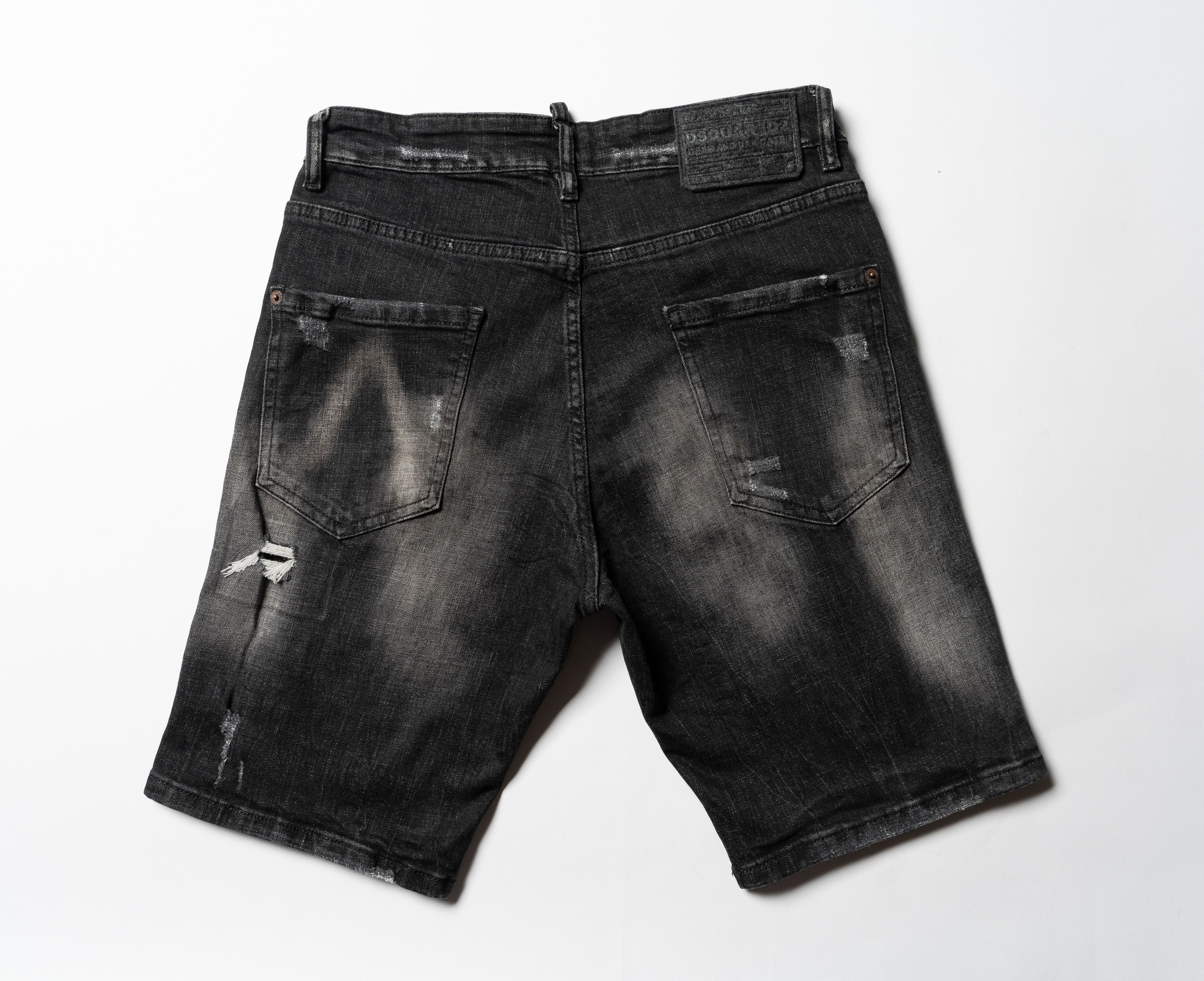 Dsquared2 🔵 DSQUARED2 Distressed Denim Shorts Size US 32 / EU 48 - 12 Thumbnail