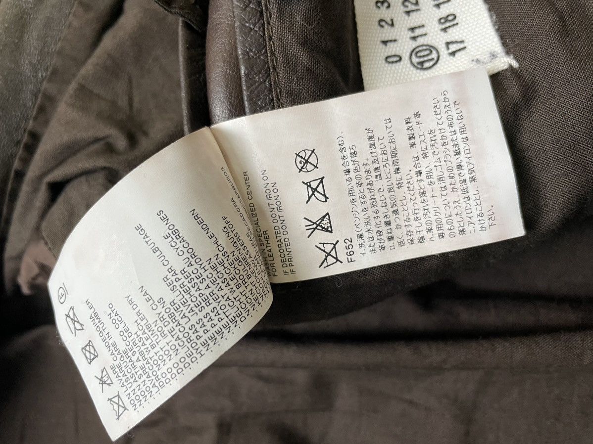 Maison Margiela Maison Margiela AW13 line 10 Patch Leather jacket Size US M / EU 48-50 / 2 - 12 Thumbnail