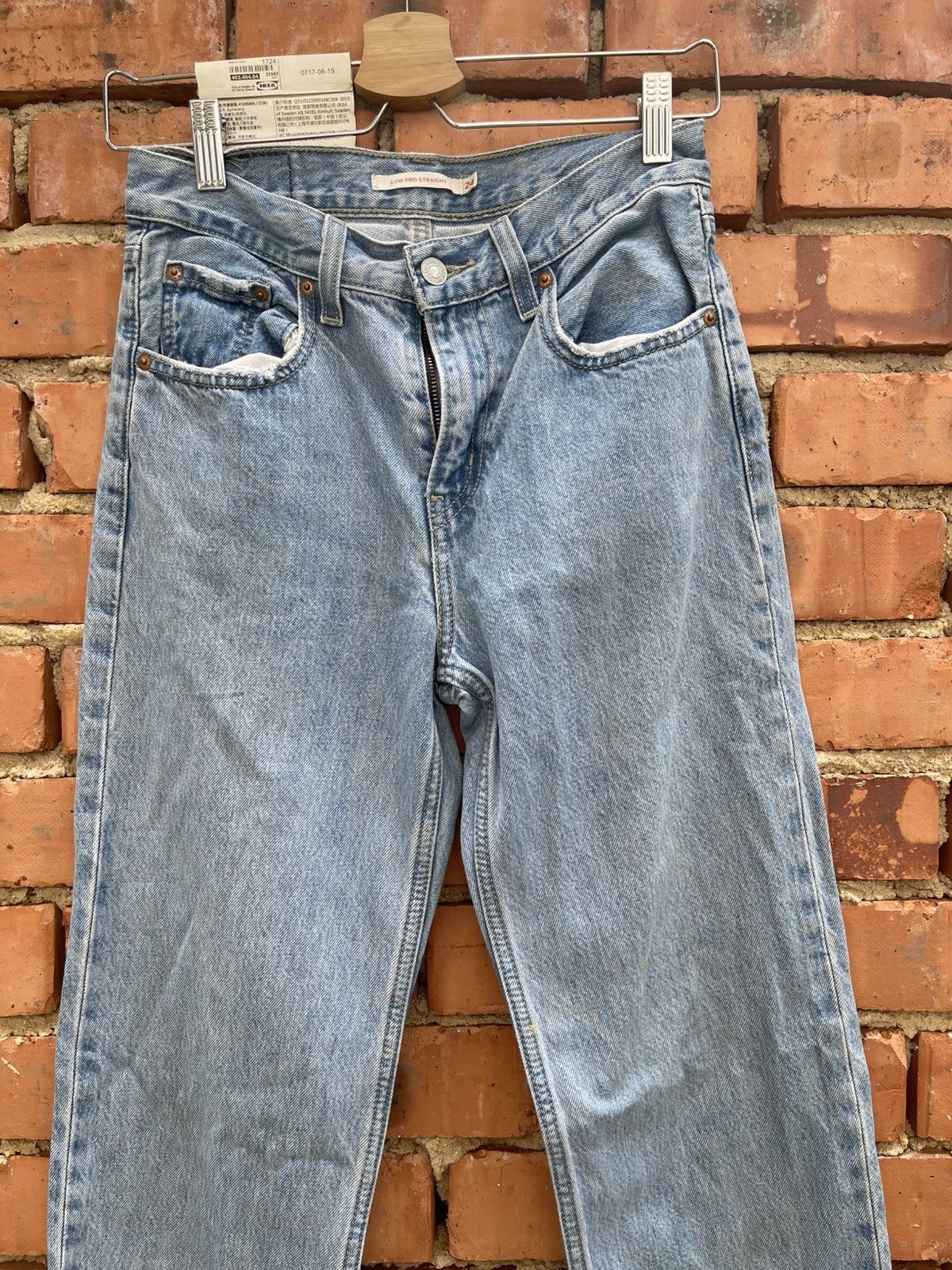 Levi's Vintage Levi’s Waterless Denim Jeans Size US 28 / EU 44 - 2 Thumbnail