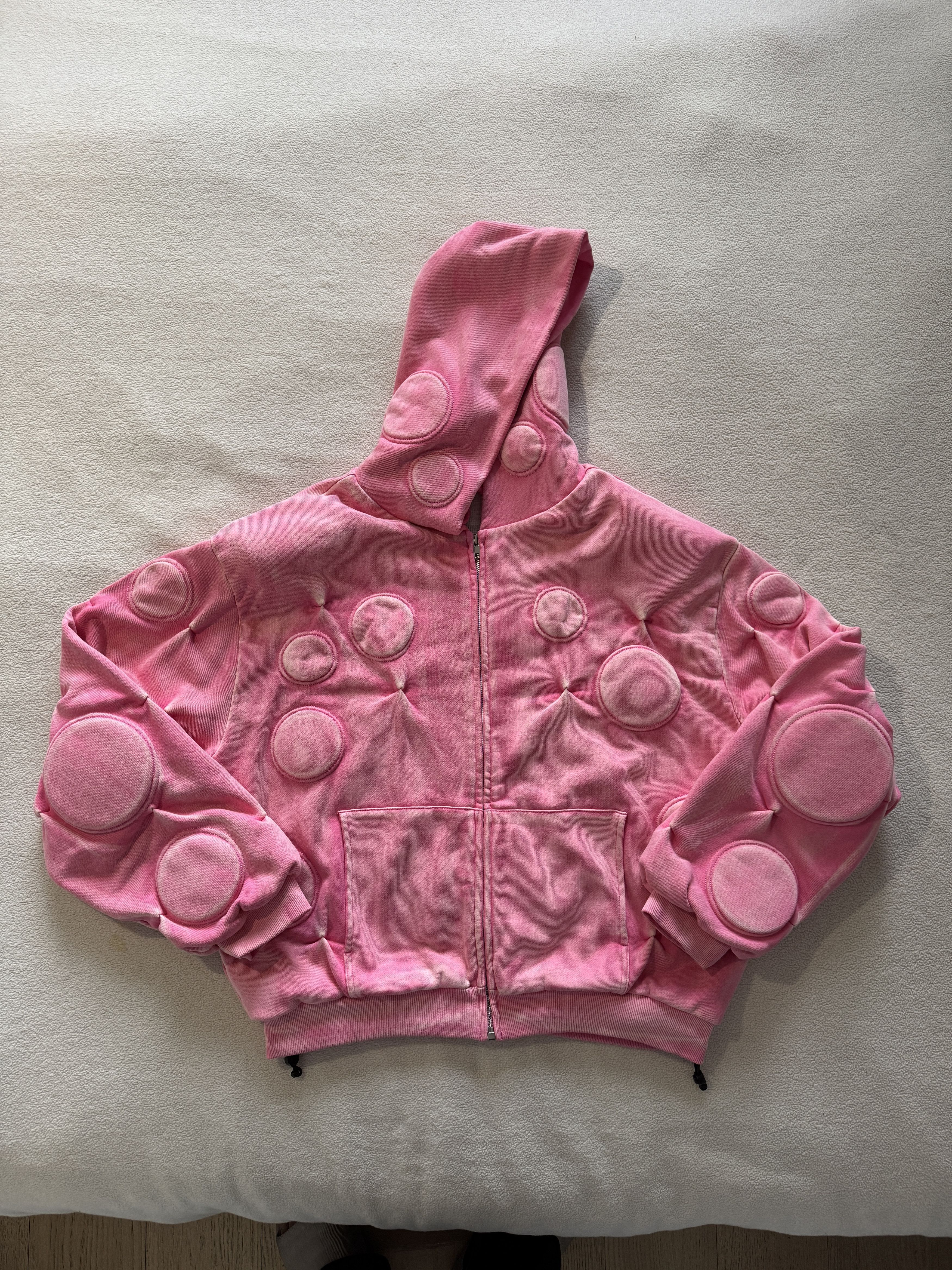 Bad Son Bad Son Padded Zip-Up Hoodie Bubblegum XL Size US XL / EU 56 / 4 - 1 Thumbnail
