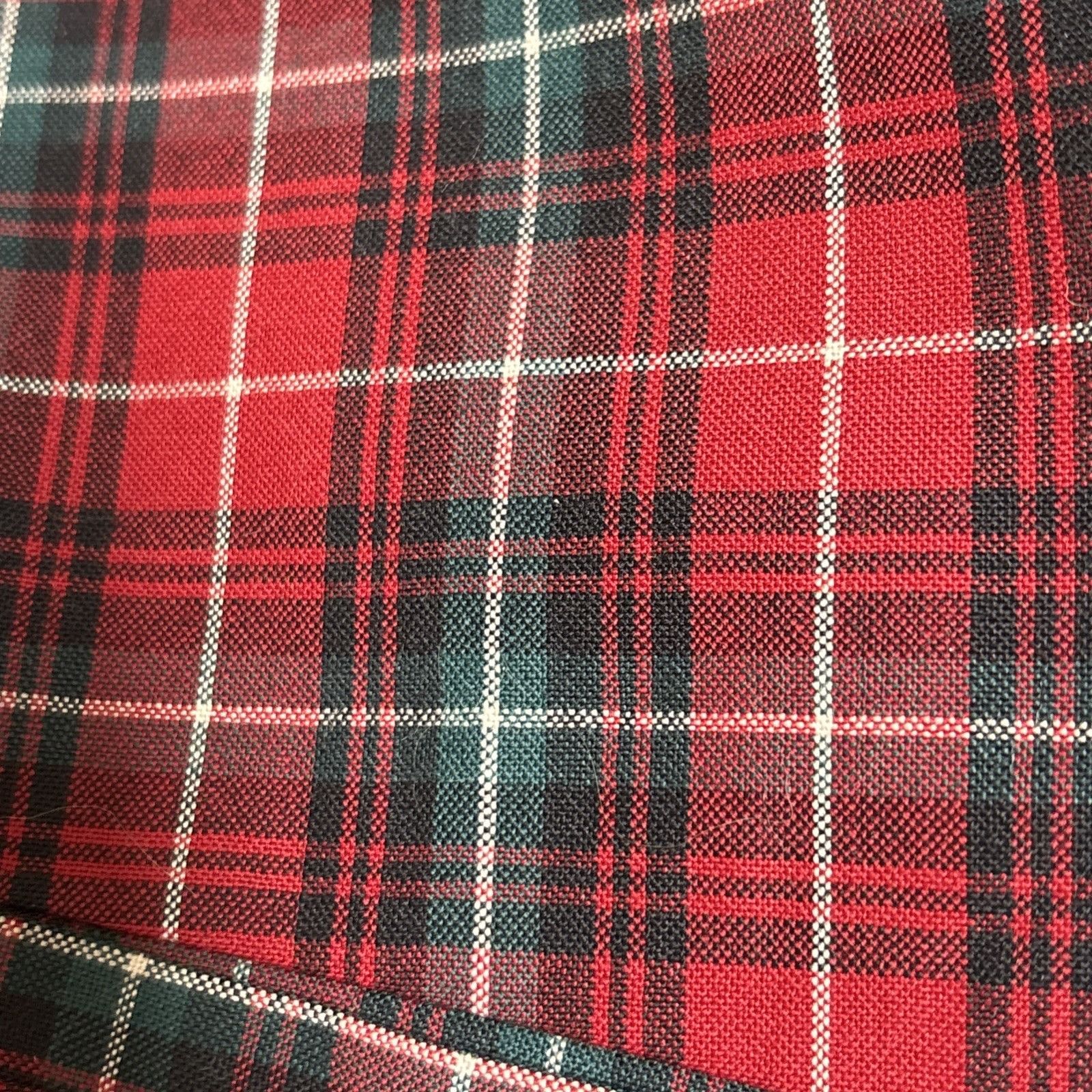 Pendleton Vintage Pendleton Wool Vest Red Tartan Plaid Waistcoat Unise Size 42R - 6 Thumbnail